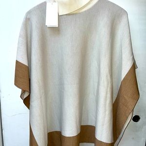 **NEW** Hugo Boss turtleneck poncho